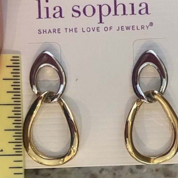 Lia Sophia “EMBRACE” Earrings - Picture 5 of 7